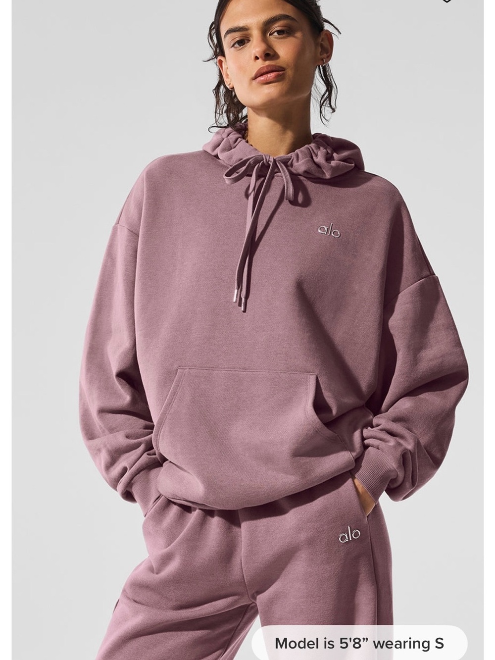 ALO Accolade Hoodie and Sweatpants Set XS